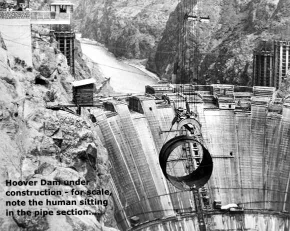 Hoover Dam Construction | LOTR