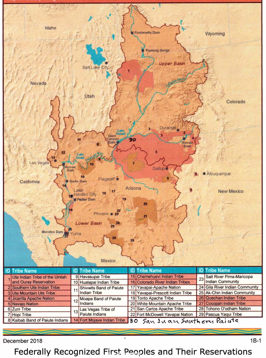 Native reservations map