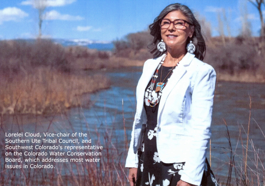 Lorelei Cloud, Vice-chair of the Southern Ute Tribal Council